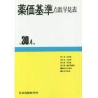 薬価基準点数早見表　平成３０年４月版