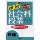 図解社会科授業　活動と学びをつなぐ　５年