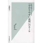 学校で教えてくれない「分かりやすい説明」のルール