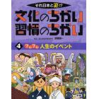 文化のちがい習慣のちがい　それ日本と逆！？　〔１〕４