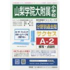 山梨学院大附属小学校分野別過去　Ａ－　２