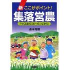 新ここがポイント！集落営農　「つくるまで」と「つくってから」