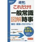 速攻！これだけ！！一般常識＆図解時事　２０１７年度版