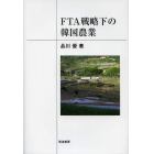 ＦＴＡ戦略下の韓国農業