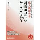 否認項目の受け入れを中心とした法人税申告書別表四，五〈一〉のケース・スタディ　平成２８年度版