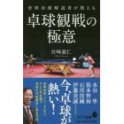 世界卓球解説者が教える卓球観戦の極意