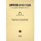 法律学的対話におけるドイツと日本　ベルリン自由大学・日本大学共同シンポジウム