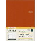 ＮＯＬＴＹ　ウィークリー手帳　アクセスＡ５－１（オレンジ）（２０２３年４月始まり）　９６８２