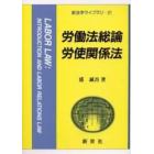 労働法総論・労使関係法