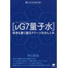 使ったらわかる！〈νＧ７量子水〉　科学も驚く還元クリーン化のしくみ