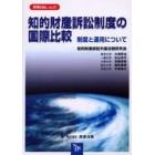 知的財産訴訟制度の国際比較　制度と運用について