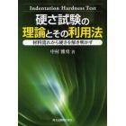 硬さ試験の理論とその利用法　材料流れから硬さを解き明かす