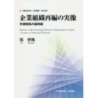 企業組織再編の実像　労使関係の最前線