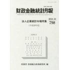 財政金融統計月報　第７９８号