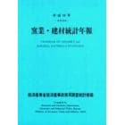 窯業・建材統計年報　平成１６年