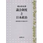 議会制度と日本政治　議事運営の計量政治学