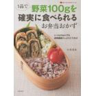 １品で野菜１００ｇを確実に食べられるお弁当おかず　いつものおかずを食物繊維たっぷりにできる！