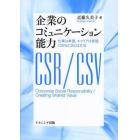 企業のコミュニケーション能力　仕事は単語，キャリアは言語，ＣＳＲとＣＳＶは文法