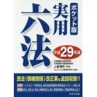 実用六法　平成２９年版　ポケット版