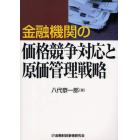 金融機関の価格競争対応と原価管理戦略