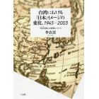 台湾における「日本」イメージの変化、１９４５－２００３　「哈日現象」の展開について