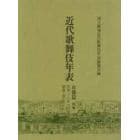 近代歌舞伎年表　京都篇別巻