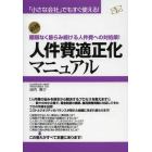 人件費適正化マニュアル　際限なく膨らみ続ける人件費への対処策！　必携