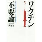 ワクチン不要論　今知らないと手遅れになる、いくつかの重要情報