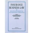 英文版　保険業法及び関連法規集