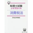 税理士試験必修理論対策消費税法　平成３０年度版