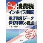 Ｑ＆Ａ消費税インボイス制度・電子取引データ保存制度の要点