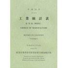 工業統計表　産業編〈概要版〉　平成２１年