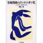 労使関係のノンユニオン化　ミクロ的・制度的分析