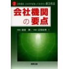 会社機関の要点