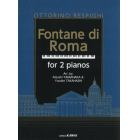 楽譜　２台ピアノのためのローマの噴水