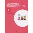 法律事務職員簡単手続法マニュアル　１