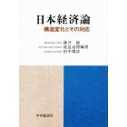 日本経済論　構造変化とその対応