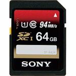 ソニー　SF-64UX　SDXCメモリーカード　64GB　UHS-I　スピードクラス1　Class10対応