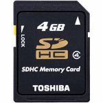 東芝　SD-L004G4　SDHCメモリーカード　4GB　CLASS4