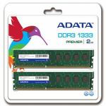 A-DATA　　240pin　Unbuffered　DIMM　DDR3-1333(PC3-10600)2GB(1GBx2)CL9.0　　AD3U1333B1G
