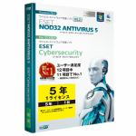 キヤノンITソリューションズ　　ESET　NOD32アンチウイルス　V5.2　Windows／Mac対応　5年1ライセンス