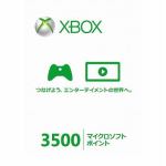 Microsoft　Xbox360Live　Points　Xbox　360　3500　points　For　Windows　aisle