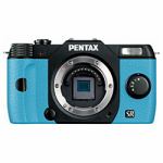 デジタル一眼カメラ　PENTAX　Q10(オーダーカラー・ブラック／アクア)　ボディ
