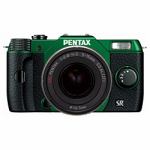 デジタル一眼カメラ　PENTAX　Q10(オーダーカラー・メタルグリーン／ブラック)　ズームレンズキット