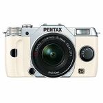 デジタル一眼カメラ　PENTAX　Q7　　ズームレンズキット　　シルバー／ホワイト　　006　オーダーカラー