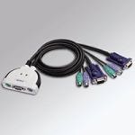 エレコム　KVM-KP2N　PS／　2パソコン切替器　2切替　マウス／　キーボード／　モニタ
