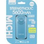 モバイルバッテリー　Michi　Strengtholic　5600mAh　M56BL-01