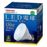 TOSHIBA　LED電球E-CORE(ビームランプ形・昼白色・口金E26)　LDR14N-W