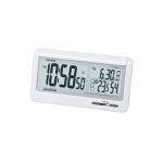カシオ　DQL-140NJ-7JF　電波時計(置き時計)　生活環境お知らせ（湿度計　／　温度計）タイプ
