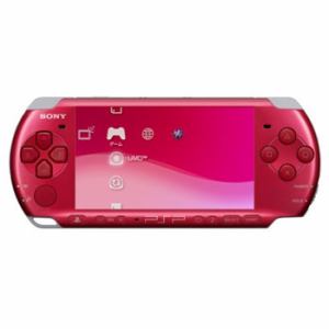 プレイステーション・ポータブル(ラディアント・レッド　)　PSP-3000RR